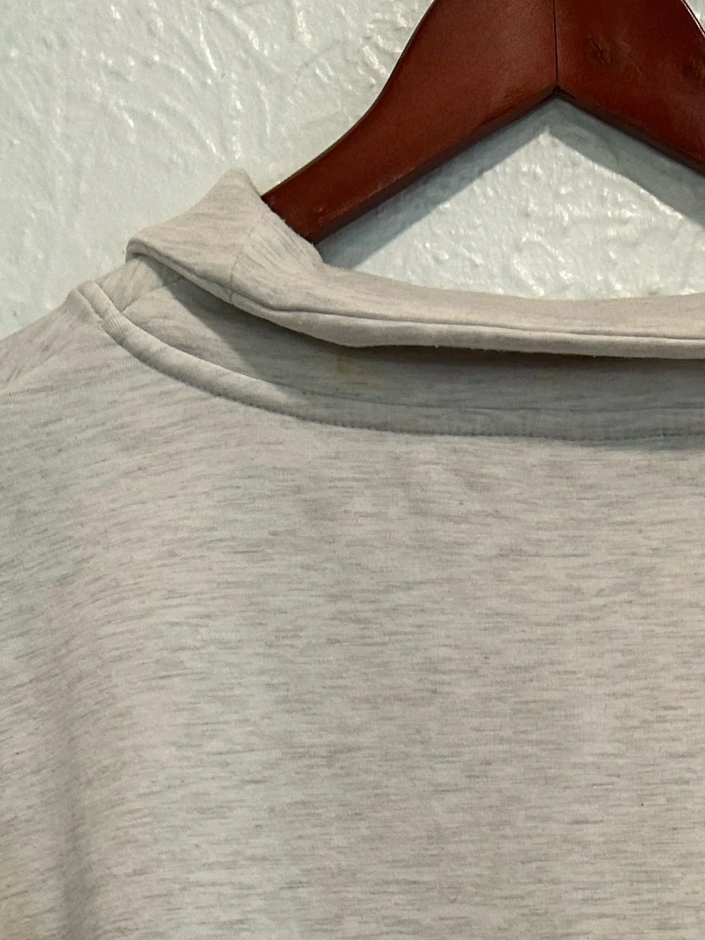 Varley Cream Quarter-Zip Sweater